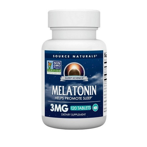 Sleep Science Melatonin 120 Tabs by Source Naturals