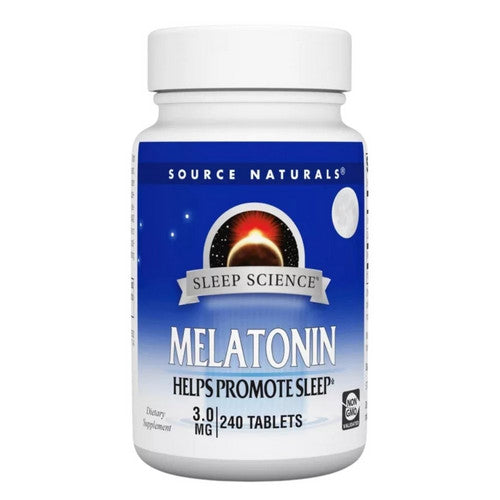 Sleep Science Melatonin 240 Tabs by Source Naturals