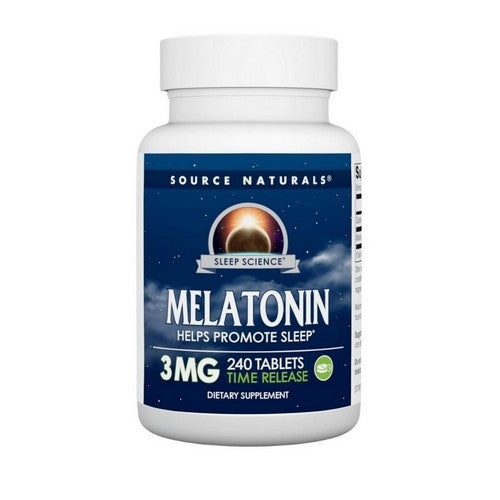 Timed Release Melatonin 240 Tabs by Source Naturals