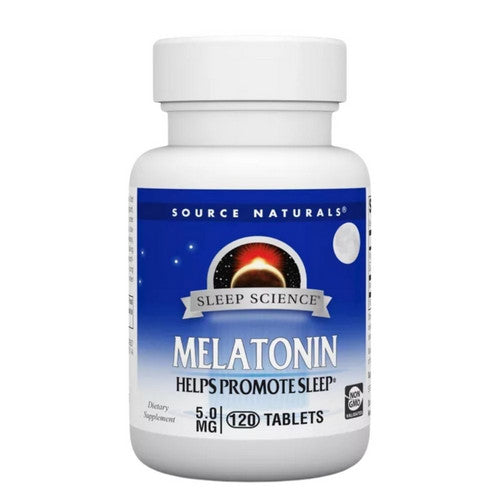 Sleep Science Melatonin 120 Tabs by Source Naturals