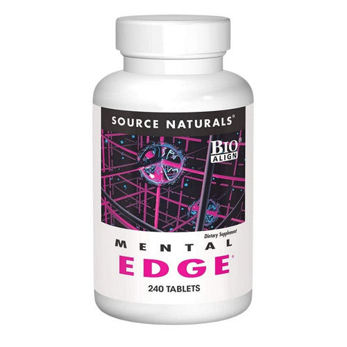 Mental Edge 240 Tabs by Source Naturals