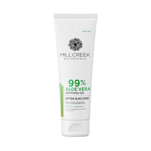 99% Aloe Vera Soothing Gel After Sun Care 8 Oz by Mill Creek Botanicals