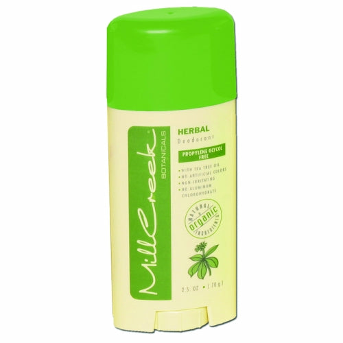 Herbal Stick Deodorant HERBAL STICK, 2.5 OZ by Mill Creek Botanicals