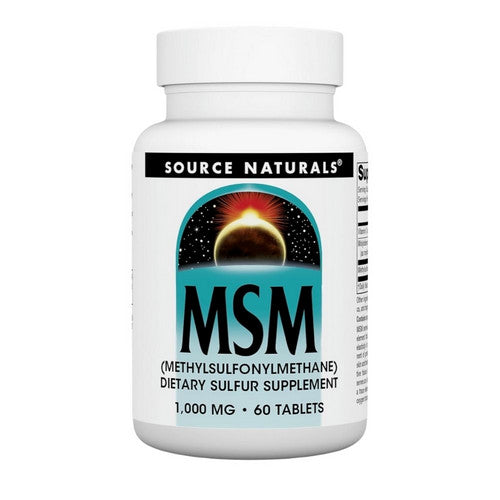 MSM 60 Tabs by Source Naturals