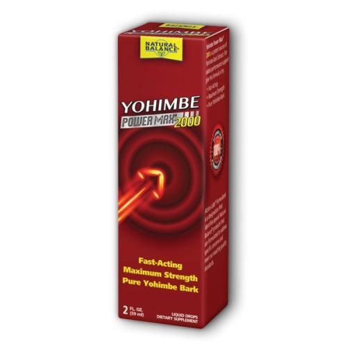 Yohimbe Power Max 2000 2 Oz by Natural Balance (Formerly known as Trimedica)