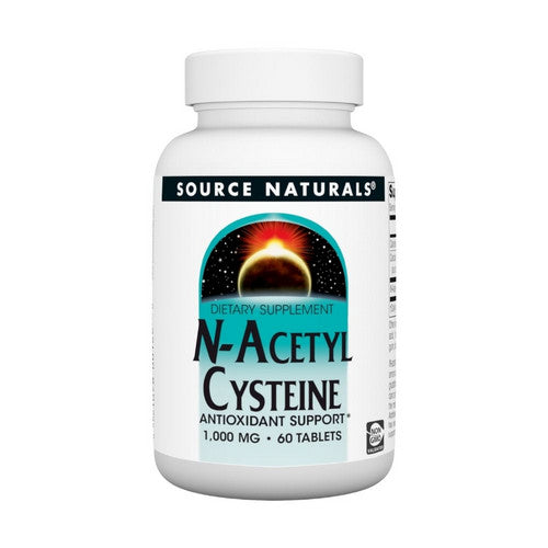 N-Acetyl Cysteine 60 Tabs by Source Naturals