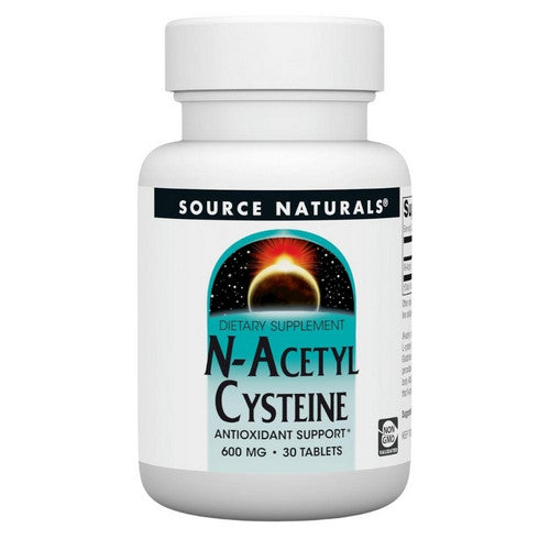 N-Acetyl Cysteine 30 Tabs by Source Naturals