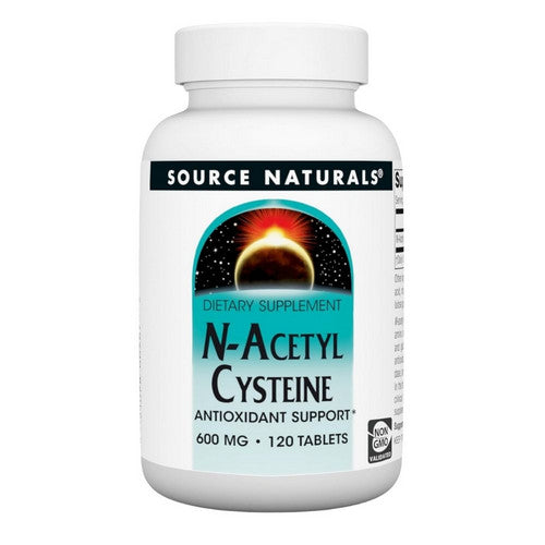 N-Acetyl Cysteine 120 Tabs by Source Naturals