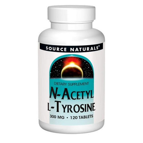 N-Acetyl L-Tyrosine 120 Tabs by Source Naturals