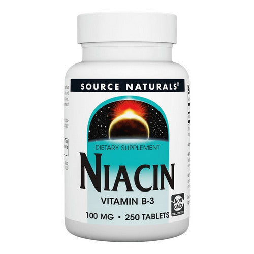 Niacin 250 Tabs by Source Naturals