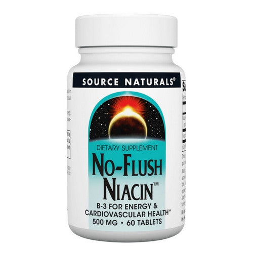 No-Flush Niacin 60 Tabs by Source Naturals