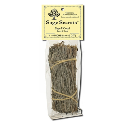 Sage Copal Smudge Wand 4-5 Inches 1 Count by Sage Spirit