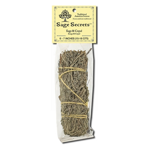 Sage Copal Smudge Wand 4-5 Inches Sage/copal 7 by Sage Spirit