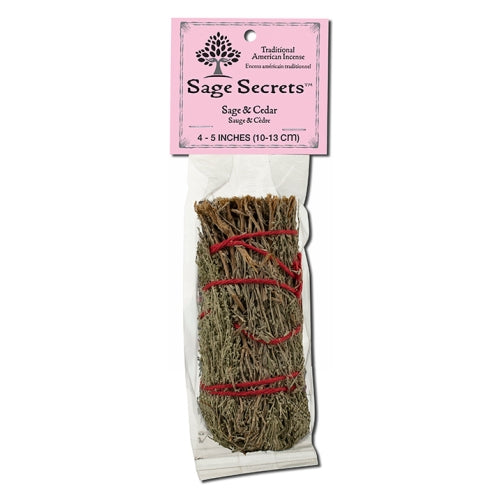 Smudge Wand Sage/cedar, 1 Pack by Sage Spirit