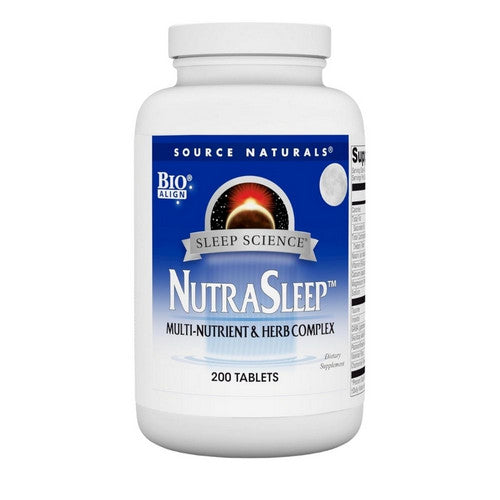 Sleep Science Nutrasleep 200 Tabs by Source Naturals