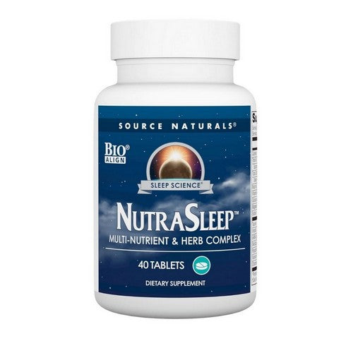 Sleep Science Nutrasleep 40 Tabs by Source Naturals