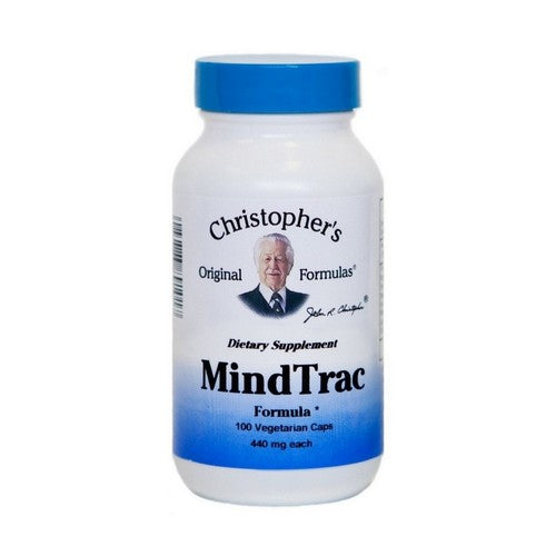 Original Formulas Mindtrac Formula 100 Vegicaps by Dr. Christophers Formulas