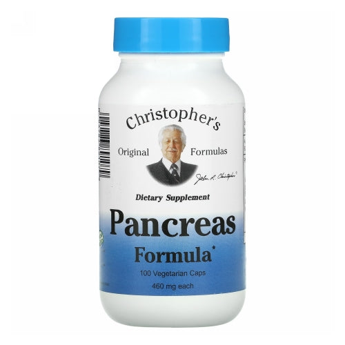 Pancreas Formula 100 Vegicaps by Dr. Christophers Formulas