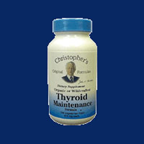 Thyroid Maintenance 100 Vegicaps by Dr. Christophers Formulas