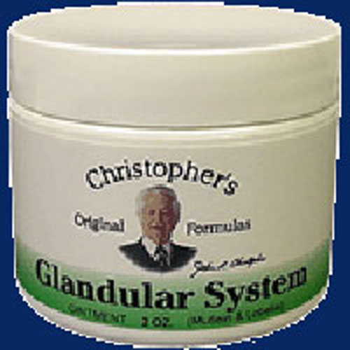 Ointment Glandular System 2 oz by Dr. Christophers Formulas