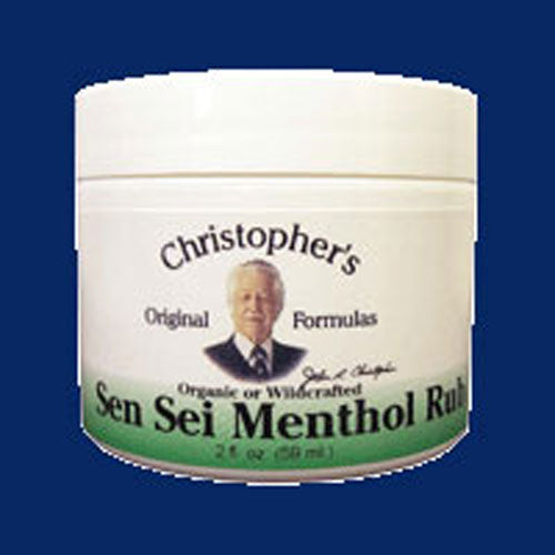 Ointment Sen Sei Menthol Rub 2 oz by Dr. Christophers Formulas