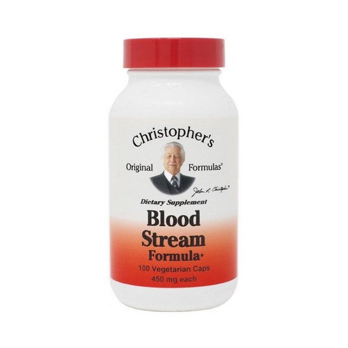 Blood Stream Formula 100 Vegicaps by Christopher's Original Formulas
