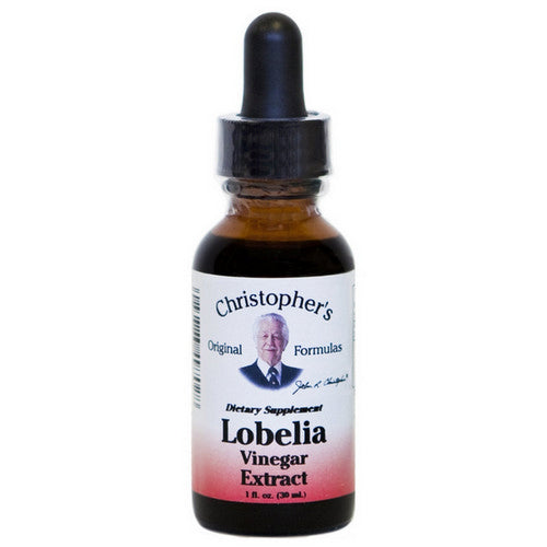 Lobelia Herb Extract Vinegar 1 OZ by Dr. Christophers Formulas