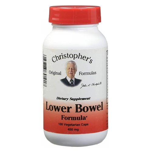 Original Formulas Lower Bowel Formula 100 Vegicaps by Dr. Christophers Formulas