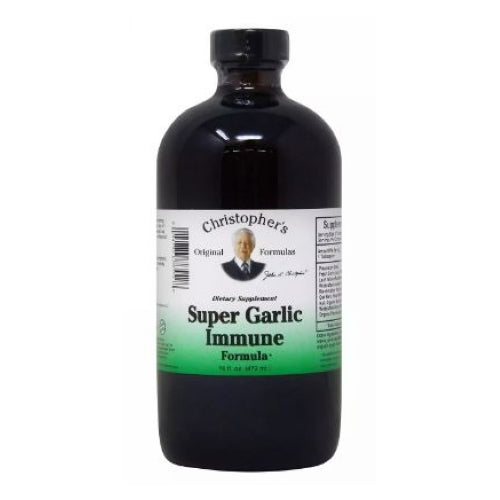Super Garlic Immune Syrup 16 oz by Dr. Christophers Formulas