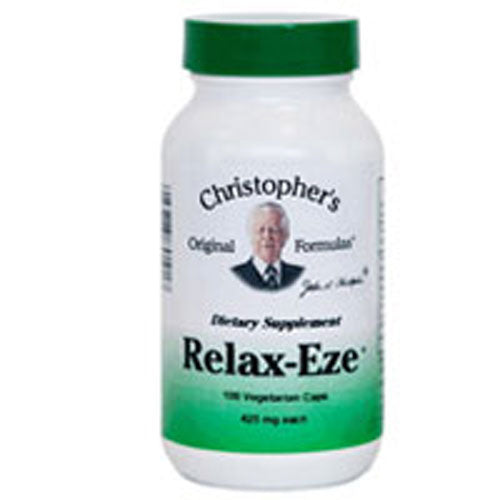 Relax-Eze 100 Vegicaps by Dr. Christophers Formulas
