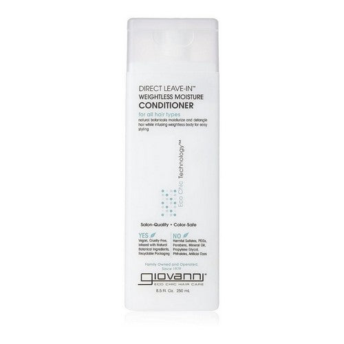 Direct Leave-In Weightless Moisture Conditioner For All Hair Types 8.5 Oz by Giovanni Cosmetics