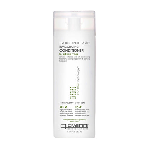 Conditioner Tea Tree Triple Treat 8.5 oz by Giovanni Cosmetics