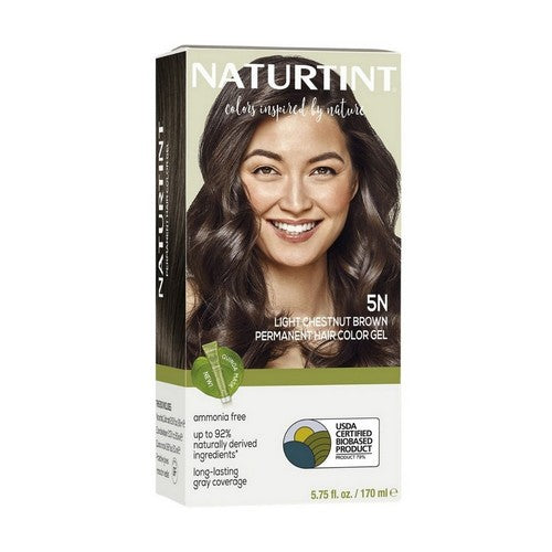Permanent Hair Color 5N Light Chestnut Brown 5.07 Oz by Naturtint