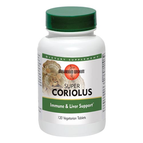 Super Coriolus 120 Veg Tabs by Maitake Mushroom Wisdom