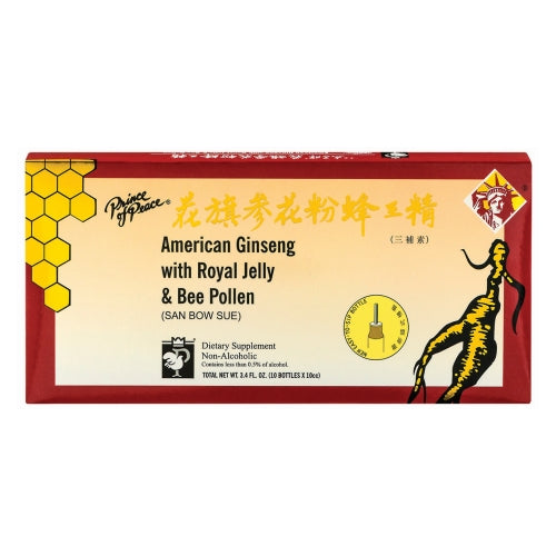 American Ginseng With Royal Jelly And Bee Pollen 3.4 Oz by Prince Of Peace
