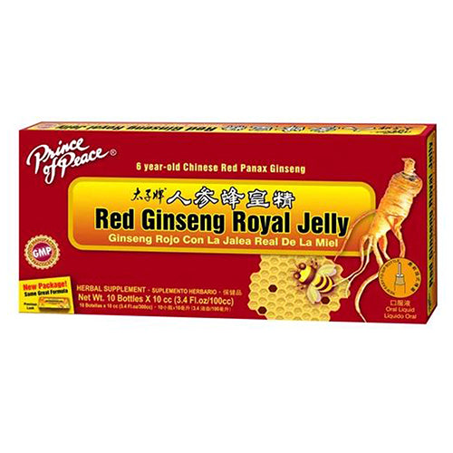 Red Ginseng Royal Jelly 10 Count by Prince Of Peace
