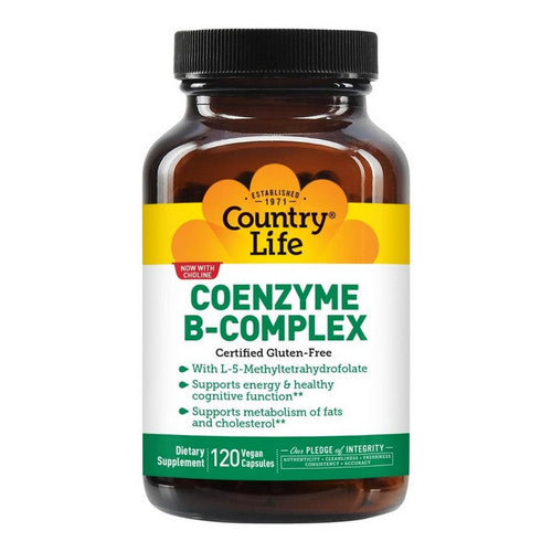Coenzyme B-complex 120 Veg Caps by Country Life