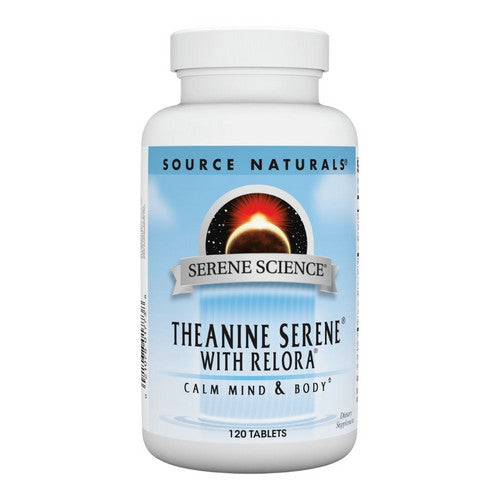 Theanine Serine W/relora 120 Tabs by Source Naturals