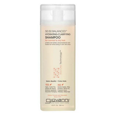 Shampoo 50/50 Balanced 8.5 OZ by Giovanni Cosmetics