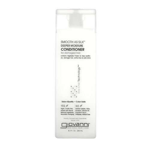 Conditioner Smooth As Silk 8.5 OZ by Giovanni Cosmetics