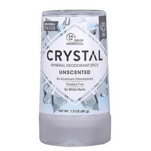 Mineral Deodorant Stick Unscented 1.5 Oz by Crystal