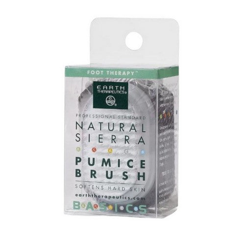 Natural Sierra Pumice Brush 1 EACH by Earth Therapeutics