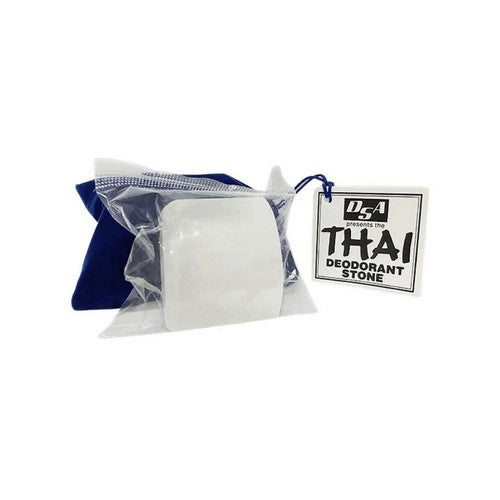 Large Deodorant Stone In Velvet Pouch 5,5 Oz by Thai Deodorant Stone