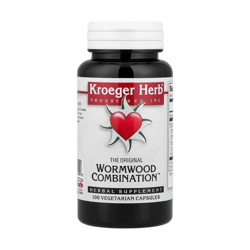 Wormwood Combination Vegetarian 100 Caps by Kroeger Herb