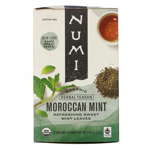 Organic Tea Moroccan Mint 18 BAG by Numi Tea