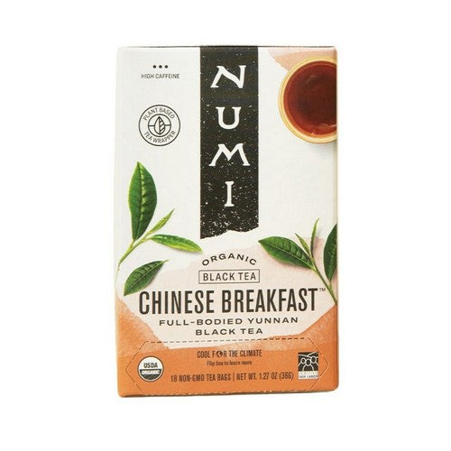 Chinese Breakfast Yunnan Black Tea 18 Bag by Numi Tea