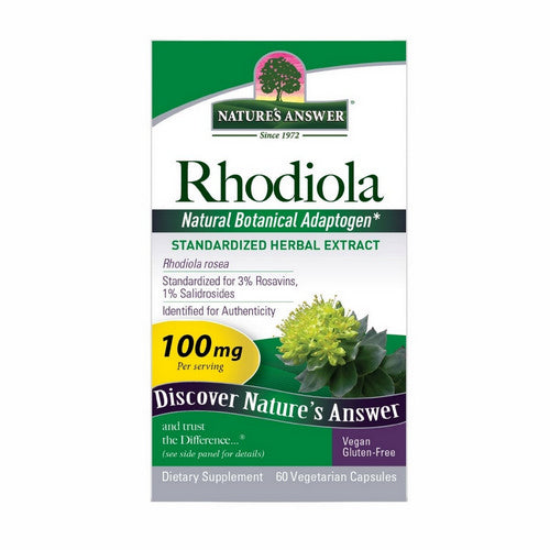 Rhodiola 60 Veg Caps by Nature's Answer