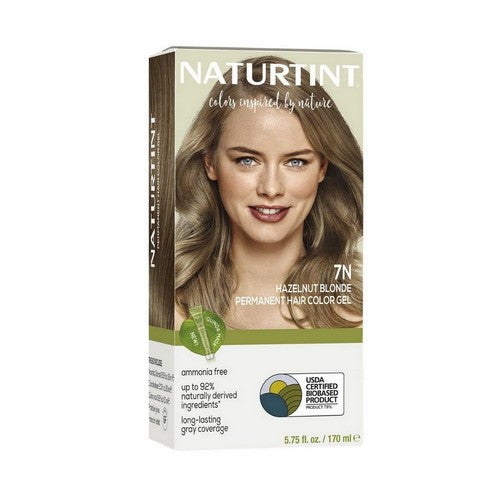 Permanent Hair Color 7N Hazelnut Blonde 5.07 Oz by Naturtint