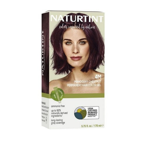 Permanent Hair Colour Mahogany Chestnut 4M 5.07 Oz by Naturtint
