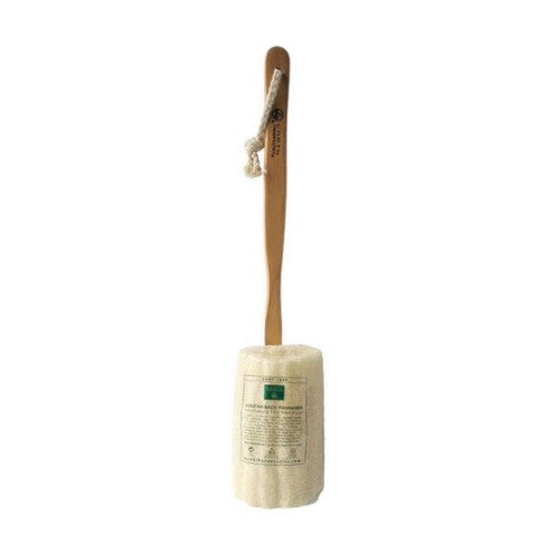 Loofah Back Massager Brush 16 Inch 1 Count by Earth Therapeutics